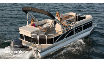 Western Michigan Boat Rentals boat rental operation on Twin Lake, MI 1