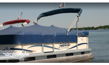 ROB'S RENTALS DEVILS LAKE MICHIGAN boat rental operation on Manitou Beach, MI 6