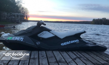 Long Lake Water Rentals boat rental operation on Traverse Cityx, MI 1