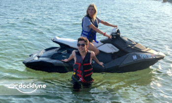 Long Lake Water Rentals boat rental operation on Traverse Cityx, MI 3