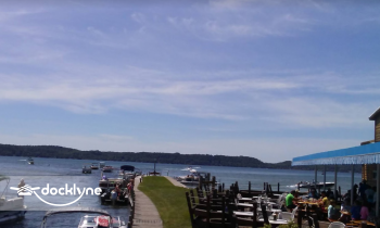 Pontoon Rentals-Dockside Torch Lake boat rental operation on Bellaire, MI 3