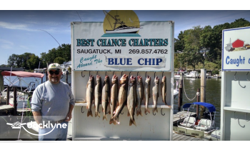 Big Lake Outfitters of Saugatuck boat rental operation on Saugatuck, MI 5