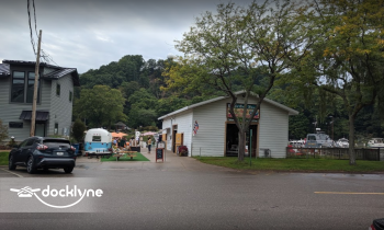 Big Lake Outfitters of Saugatuck boat rental operation on Saugatuck, MI 4