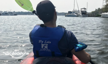 Big Lake Outfitters of Saugatuck boat rental operation on Saugatuck, MI 7