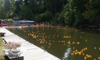 Riverside Marina Fishing & Fun Center boat rental operation on Bellaire, MI 3