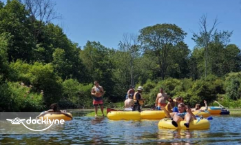 Chippewa River Outfitters boat rental operation on Mt Pleasant, MI 5
