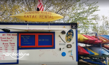 Running Rivers boat rental operation on Douglas, MI 7