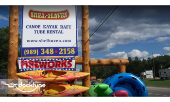 Shel-Haven Canoe Rental boat rental operation on Grayling, MI 5