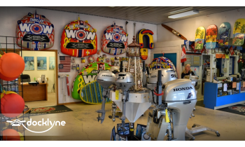 Old Point Comfort Marine boat rental operation on Higgins Lake, MI 4