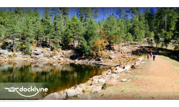 Woods Canyon Lake Store and Marina boat rental operation on Forest Lakes Estates, AZ 2