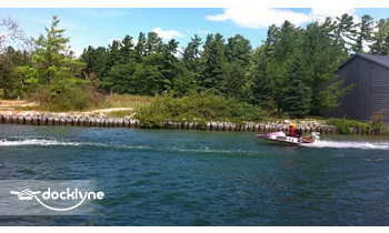 Canoe Hut At Ryde Marine boat rental operation on Alanson, MI 2