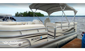 Douglas Lake Pontoon Rentals, LLC boat rental operation on Pellston, MI 2