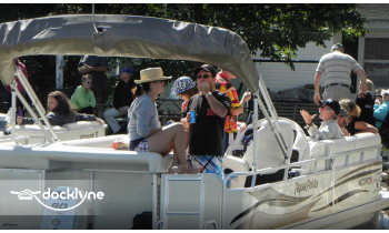 Douglas Lake Pontoon Rentals, LLC boat rental operation on Pellston, MI 4