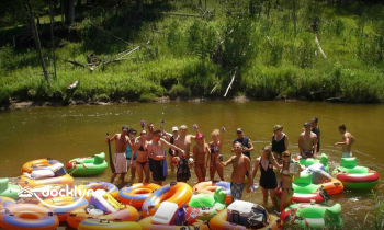 White's Canoe Livery & Campground boat rental operation on Sterling, MI 3