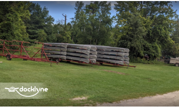 White's Canoe Livery & Campground boat rental operation on Sterling, MI 6