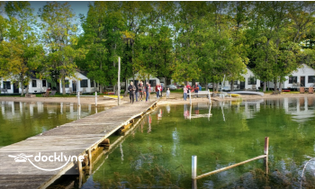 Hills Point Resort boat rental operation on Cedarville, MI 5