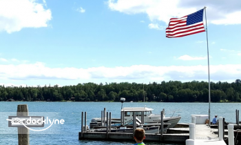 Hills Point Resort boat rental operation on Cedarville, MI 4