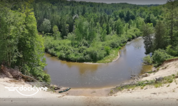Pine River Paddlesport Center boat rental operation on Wellston, MI 6