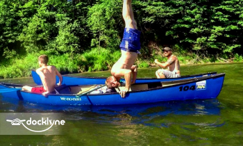 Pine River Paddlesport Center boat rental operation on Wellston, MI 7