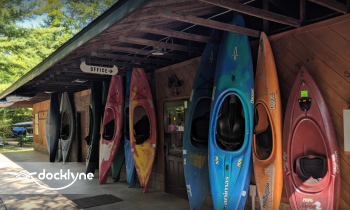 Pine River Paddlesport Center boat rental operation on Wellston, MI 1