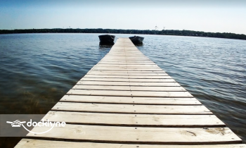 Ferwerda's Bass Lake Resort boat rental operation on Pentwater, MI 5