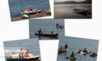 Waters Edge Motel boat rental operation on Gravois Mills, MO 2