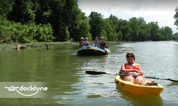 Old Cove Canoe and Kayak boat rental operation on St Clair, MO 6