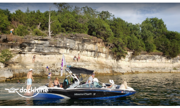 What's Up Dock Marina boat rental operation on Kimberling City, MO 1