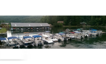 LaPrade's Marina boat rental operation on Clarkesville, GA 2