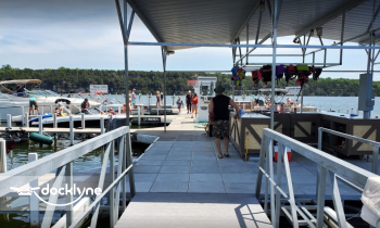 Hideaway Marina boat rental operation on Galena, MO 3