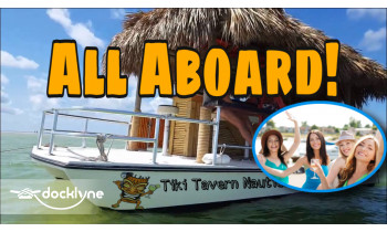 Tiki Tavern Nautica boat rental operation on Dunedin, FL 9