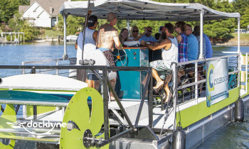 Charlotte Cycleboats boat rental operation on Davidson, NC 3