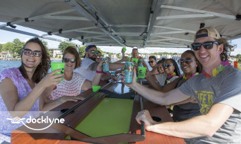 Charlotte Cycleboats boat rental operation on Davidson, NC 1