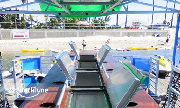 Charlotte Cycleboats boat rental operation on Davidson, NC 2