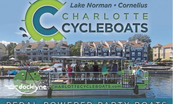 Charlotte Cycleboats boat rental operation on Davidson, NC 6