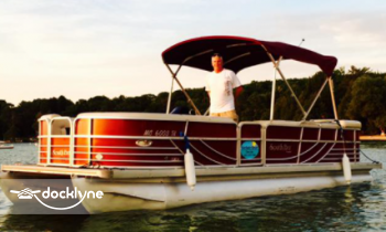 Bellaire Pontoon Rental - Torch Lake boat rental operation on Bellaire, MI 2