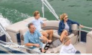 Bellaire Pontoon Rental - Clam Lake boat rental operation on Bellaire, MI 6