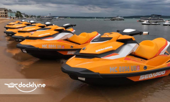 Blue Sky Rentals - Beach Condominiums boat rental operation on Traverse City, MI 4