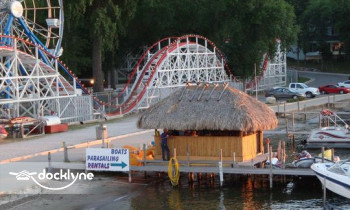 Extreme Watersports boat rental operation on Arnolds Park, IA 1