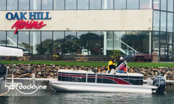 Oak Hill Marina boat rental operation on Arnolds Park, IA 4