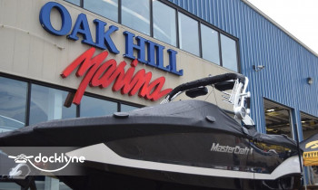 Oak Hill Marina boat rental operation on Arnolds Park, IA 2