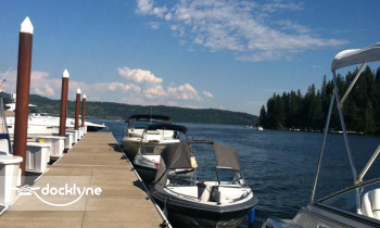 Black Rock Marina boat rental operation on Coeur d'Alene, ID 3