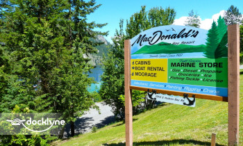 MacDonald's Resort boat rental operation on Bayview, ID 3