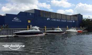 Chicago Yacht Works boat rental operation on Chicago, IL 1