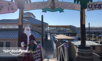 Grafton Harbor Marina boat rental operation on Grafton, IL 1
