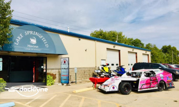 Lake Springfield Marina boat rental operation on Springfield, IL 1