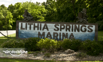 Lithia Springs Marina boat rental operation on Shelbyville, IL 2