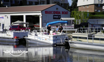 Wauconda Boat boat rental operation on Wauconda, IL 2