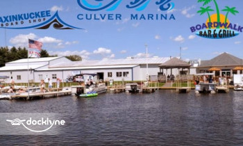 Culver Marina boat rental operation on Culver, IN 1