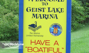 Geist Marina boat rental operation on Indianapolis, IN 1